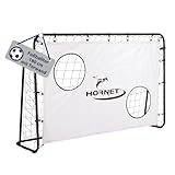 HUDORA Fußballtor Hornet 180 mit Torwand - Outdoor für Kinder &...