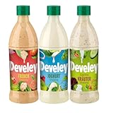 Develey - Dressings-Set 3x500 ml Squeeze-Flaschen im Bundle - Bundle...