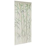 vidaXL Insekten-Türvorhang Bambus Druck 100x200 cm Bambus, Fliegenvorhang,...