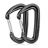Karabiner mit 1200kg Belastbarkeit, 2 Stück Karabinerhaken Groß Robust,...