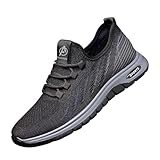 UnoSheng Sportschuhe Herren SchnüRung Sneaker Leicht Walkingschuhe Weiche...