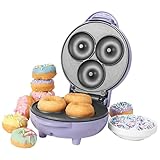 Petra Mini Donut-Maschine, Kompakter Donut Maker, Elektrisch, für 3...