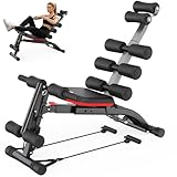 PASYOU Bauchtrainer Ab Machine Sit Up Hilfe, Bauchmuskeltrainer mit...