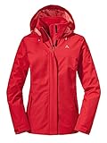 Schöffel Damen Jacket Gmund L, wind- und wasserdichte Regenjacke,...