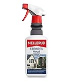 MELLERUD Edelstahl & Metall Reiniger | 1 x 0,5 l | Wirkungsvolles Spray...
