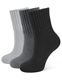 CLOSEMATE Thermosocken Damen Socken 3 Paar Wintersocken Warme Dicke...
