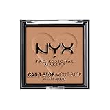 NYX Professional Makeup Can’t Stop Won’t Stop Mattifying Powder Caramel...