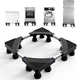 DEWEL 12 Füße Kühlschranksockel,podest für waschmaschine und...
