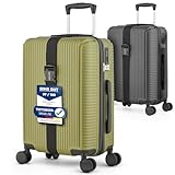 EXPLOORE Handgepäck Koffer 55x40x20cm Trolley, Leichter Robuster...