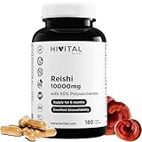 Reishi 10000 mg. 180 vegane Kapseln für eine 6-monatige Kur. Mit 50%...