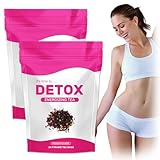 56 Tage Detox Tee Ganz Natüirlich mit Oolong, Matcha, Grüner Tee,...