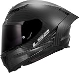 LS2, Integraler Motorradhelm DRAGON Matt Carbon, L