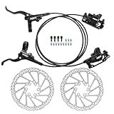 2-Kolben-MTB-Scheibenbremsen-Set, hydraulisches Scheibenbremsen-Set, links,...