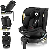 LIONELO NAVY i-Size Drehbarer 360 Kindersitz, 40-150 cm, Gruppe 0+1 2 3,...
