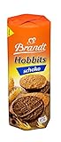 Brandt Hobbits Schoko, 265 g Packung - kerniger Vollkornkeks mit...