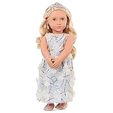 Our Generation Puppe Ellory 46cm | BD31346 | Mit Diadem, Ohrringen, Armband...