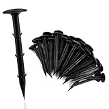 Deepton Erdanker Unkrautvlies, 50 Stück Erdnägel 10.5cm Lang, Bodenanker...