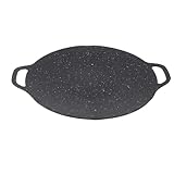 Jiawu Runde Antihaftbeschichtete Koreanische Grillpfanne, 33 Cm,...