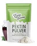 Easy Yummy Pektin Pulver (250 g), Veganes Gelatine Pulver, Pektin für...