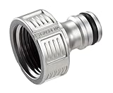Gardena Premium Hahnverbinder 26,5 mm (G 3/4 Zoll): Adapter für...