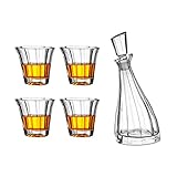 FEMUN, Dekanter, Whiskey-Dekanter-Set, Glas-Whiskey-Dekanter, Weindekanter,...