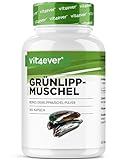 Grünlippmuschel - 365 Kapseln mit je 600 mg - Premium: Mit...