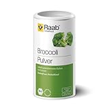 Raab Vitalfood Bio Broccoli Pulver, 100% Brokkoli-Pulver ohne Zusätze,...