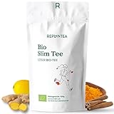 SLIM TEE DETOX BIO 100g (50 Tassen) | Heiß & Eistee zum abnehmen auf Basis...