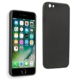 REY Schwarz Silikonhülle TPU für iPhone 6-6S, Handyhülle Premium...