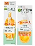 Garnier SkinActive Gesichtsserum gegen Flecken, Vitamin C mit Niacinamid...