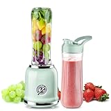 Personal Blender, Roter Mond Leistungsstarker Smoothie-Mixer mit 2...