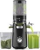 ACOQOOS Entsafter, Entsafter für Ganze Gemüse und Obst, 135 mm Breite und...