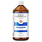 AIESI® Mandelöl Süß Ph.Eur. 100% rein kaltgepresst (1 Liter Flasche),...