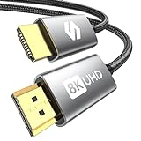 Silkland 8K HDMI 2.1 Kabel, HDMI eARC-Kabel für Soundbar 48Gbps, PS5 HDMI...