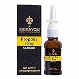BEE&YOU Propolis Spray, Nasenspray 30 ml Propolis Extrakt, Spray für Nase,...