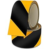 Leyrens 33m x 5cm Warnband, 2 Rollen Gefahren-Markierungs-Klebeband,...