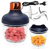 Umllpet Zerkleinerer Küche Elektrisch, Zerkleinerer Elektrisch Mini, 2...