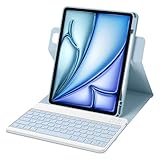 Bettdow für iPad Air 13 Zoll M3 2025/ M2 2024 Tastatur Hülle,...