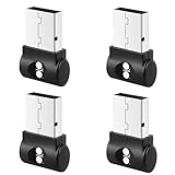 4 Stück Mini USB LED Auto Licht RVB Stimmungslicht 7 Farben für...