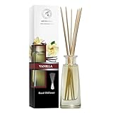 Raumduft Diffuser Vanille 100ml - Intensiv und Langanhaltend - Aroma...