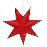 Papiersterne Weihnachts Deko, Faltstern Weihnachten, 7 zackig Papier Stern...