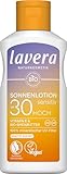 lavera Sonnenlotion Sensitiv LSF 30 - Sonnencreme ohne chemische UV-Filter...