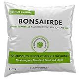 Kalapanta Bonsaierde 2L - Professionelle Mischung aus Blondtorf, Sand,...