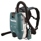 Makita VC009GZ01 Akku-Rucksackstaubsauger 40V max. mit AWS (ohne Akku, ohne...