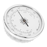HIAKDOFT Mini Thermometer Hygrometer Wandmontage mit Präzisem Sensor...