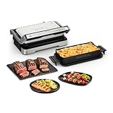 Tefal OptiGrill 4in1 XL Kontaktgrill mit Backschale, Aufklappbar,...