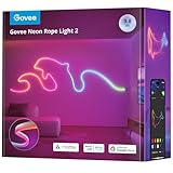 Govee Neon LED Strip 2, 3m RGBIC LED Streifen, Musik Sync, funktioniert mit...