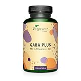 Gaba Vegavero® | Hochdosiert | 1.000 mg Gamma Aminobuttersäure pro...