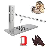 HaTur Oyster Shucker Profi Austernöffner Set Oyster Shucker-Maschine mit 2...