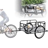 Universeller Fahrrad-Lastenanhänger mit faltbarem Design, strapazierfähig...